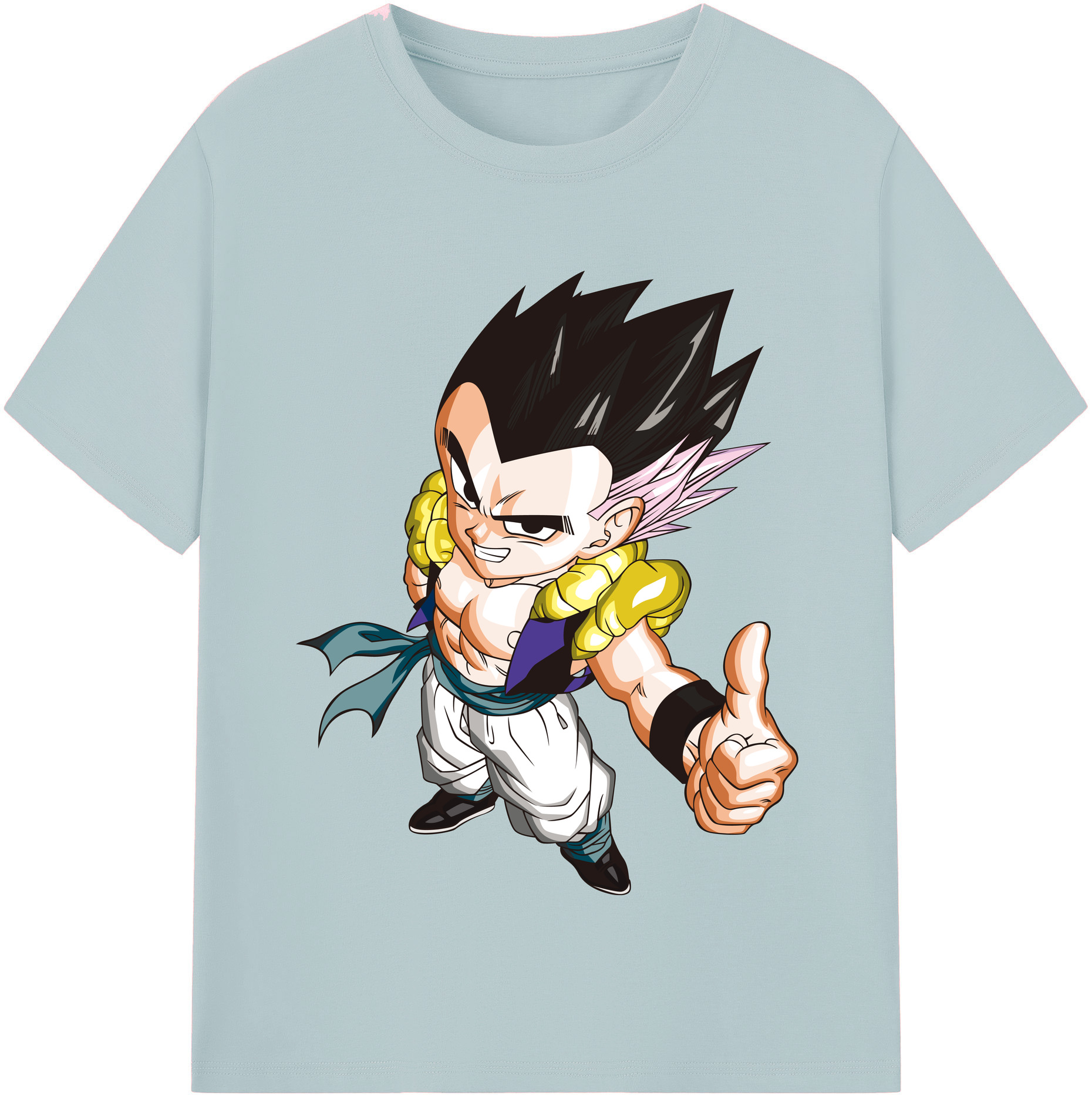 （画像用） ドラゴンボール ベジータ四世（Bejīta Yonsei）DRAGON BALL Vegeta IV 綿100％半袖Tシャツ（フロントプリント）
